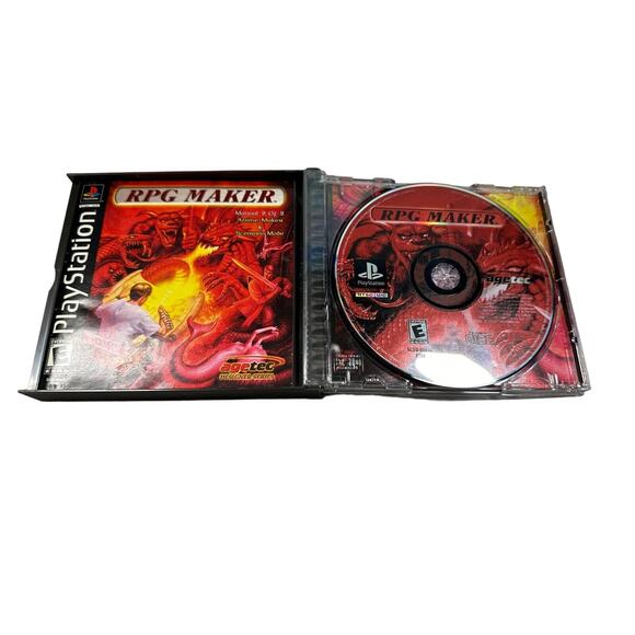 RPG Maker (Sony PlayStation 1, 2000) CIB, Tested, Working - Picture 6 of 7